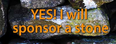 Sponsor a stone